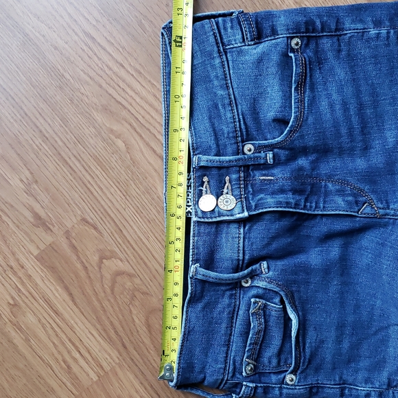 Express Stretch Performance Cropped Legging Jeans Women's Size 00 - Picture 8 of 14